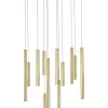 Lampa wisząca ILIOS 12 PENDANT 3-STEP DIMM Złoty (AZ5745) - Azzardo