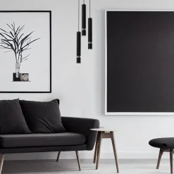 Lampa wisząca JOKER BLACK/CHROME 3 (MLP8916) - Milagro