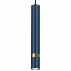 Lampa wisząca JOKER NAVY BLUE/GOLD 1 (MLP7725) - Milagro