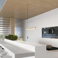 Lampa wisząca JORUN 120 złota LED 3000K (TH.318) - Thoro Lighting