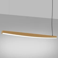 Lampa wisząca JORUN 150 złota LED 4000K (TH.479) - Thoro Lighting