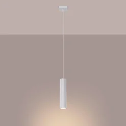 Lampa wisząca KARBON 1 biały (SL.1535) - Sollux Lighting