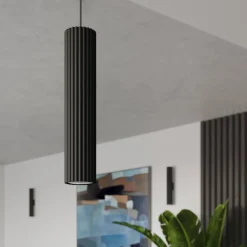 Lampa wisząca KARBON 1 czarny (SL.1573) - Sollux Lighting
