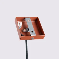 Lampa wisząca KARBON 1 ochra czerwona (SL.1630) - Sollux Lighting