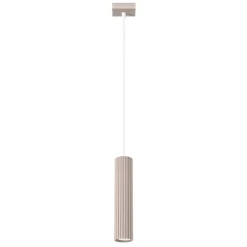 Lampa wisząca KARBON 1 taupe (SL.1759) - Sollux Lighting