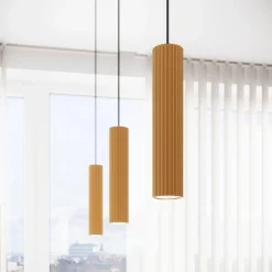 Lampa wisząca KARBON 1 złoty (SL.1554) - Sollux Lighting