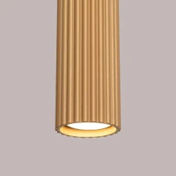 Lampa wisząca KARBON 1 złoty (SL.1554) - Sollux Lighting