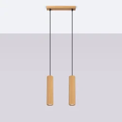 Lampa wisząca KARBON 2 złoty (SL.1555) - Sollux Lighting