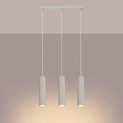 Lampa wisząca KARBON 3L beżowy (SL.1594) - Sollux Lighting