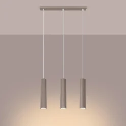 Lampa wisząca KARBON 3L taupe (SL.1774) - Sollux Lighting