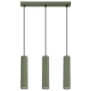 Lampa wisząca KARBON 3L zielona oliwka (SL.1613) - Sollux Lighting