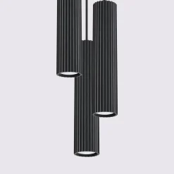 Lampa wisząca KARBON 3P czarny (SL.1576) - Sollux Lighting
