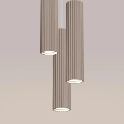 Lampa wisząca KARBON 3P taupe (SL.1775) - Sollux Lighting