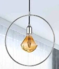 Lampa wisząca KRUG chrom (DEL-2522-1CH - Azzardo) - żyrandol