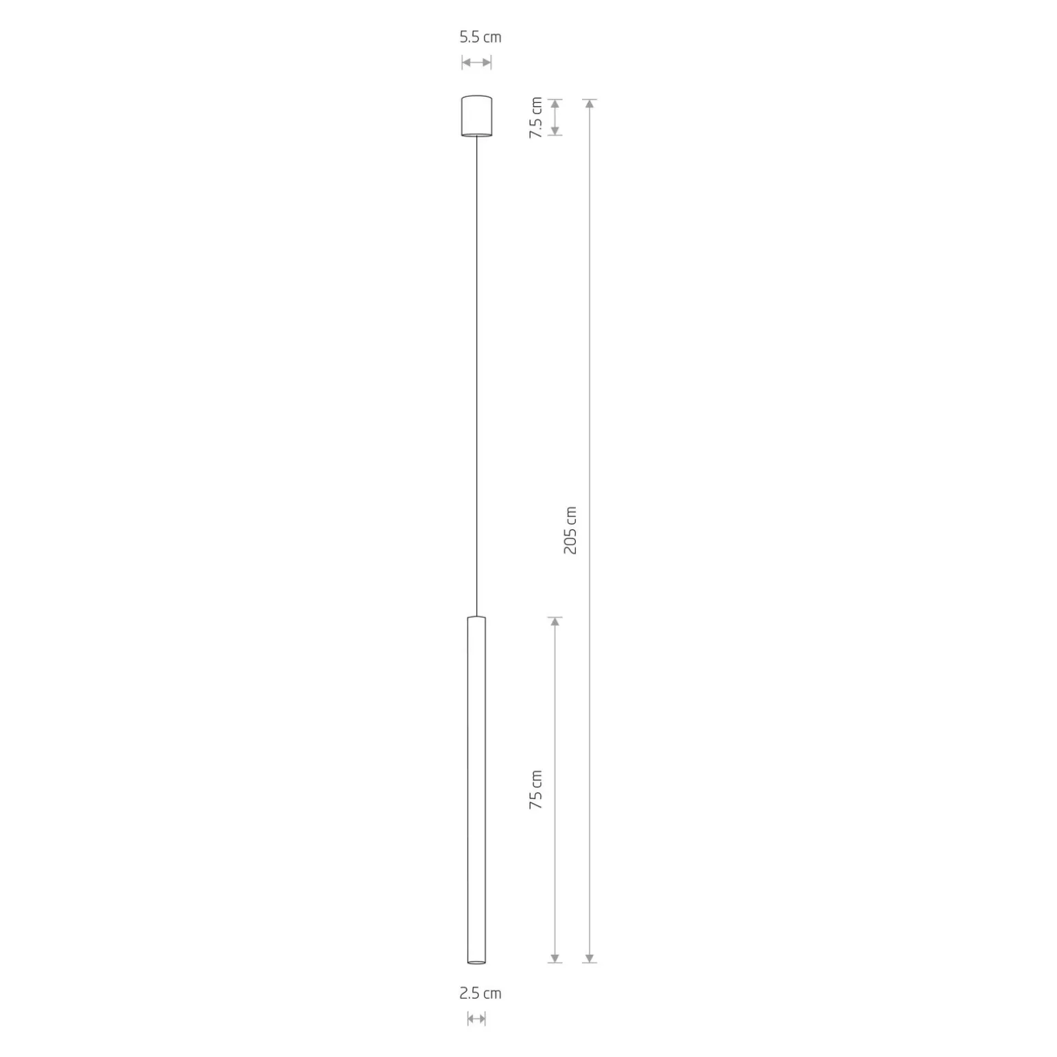 Lampa wisząca LASER 75 cm (10448) - Nowodvorski
