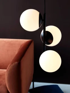 Lampa wisząca LILLY Nordlux E14 3X40W Metal Czarny