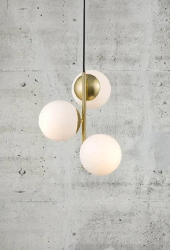 Lampa wisząca LILLY Nordlux E14 3X40W Metal Mosiądz