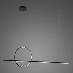 Lampa wisząca LINEA No.2 Φ40 cm czarna 4k Altavola Design (LA087/PX143_40_4k_30W_black) - ALTAVOLA DESIGN