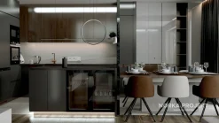 Lampa wisząca LINEA No.2 Φ40 cm czarna 4k Altavola Design (LA087/PX143_40_4k_30W_black) - ALTAVOLA DESIGN