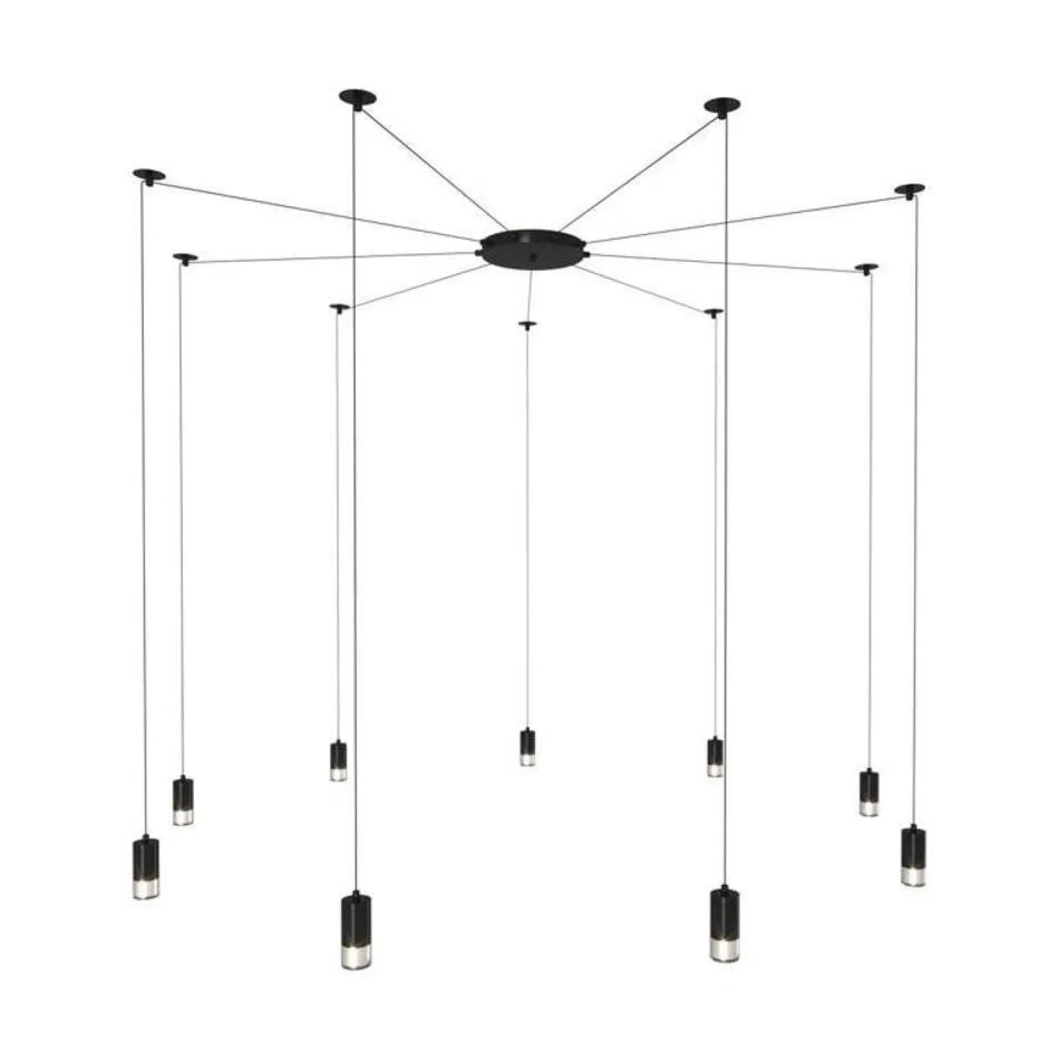Lampa wisząca LINEA-9 (XT005-9P) - Step into Design