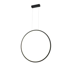 Lampa Wisząca Loop S Zmienna Barwa Światła LED czarna IP44 (PL0119-65-CCT-BK) - Yaskr