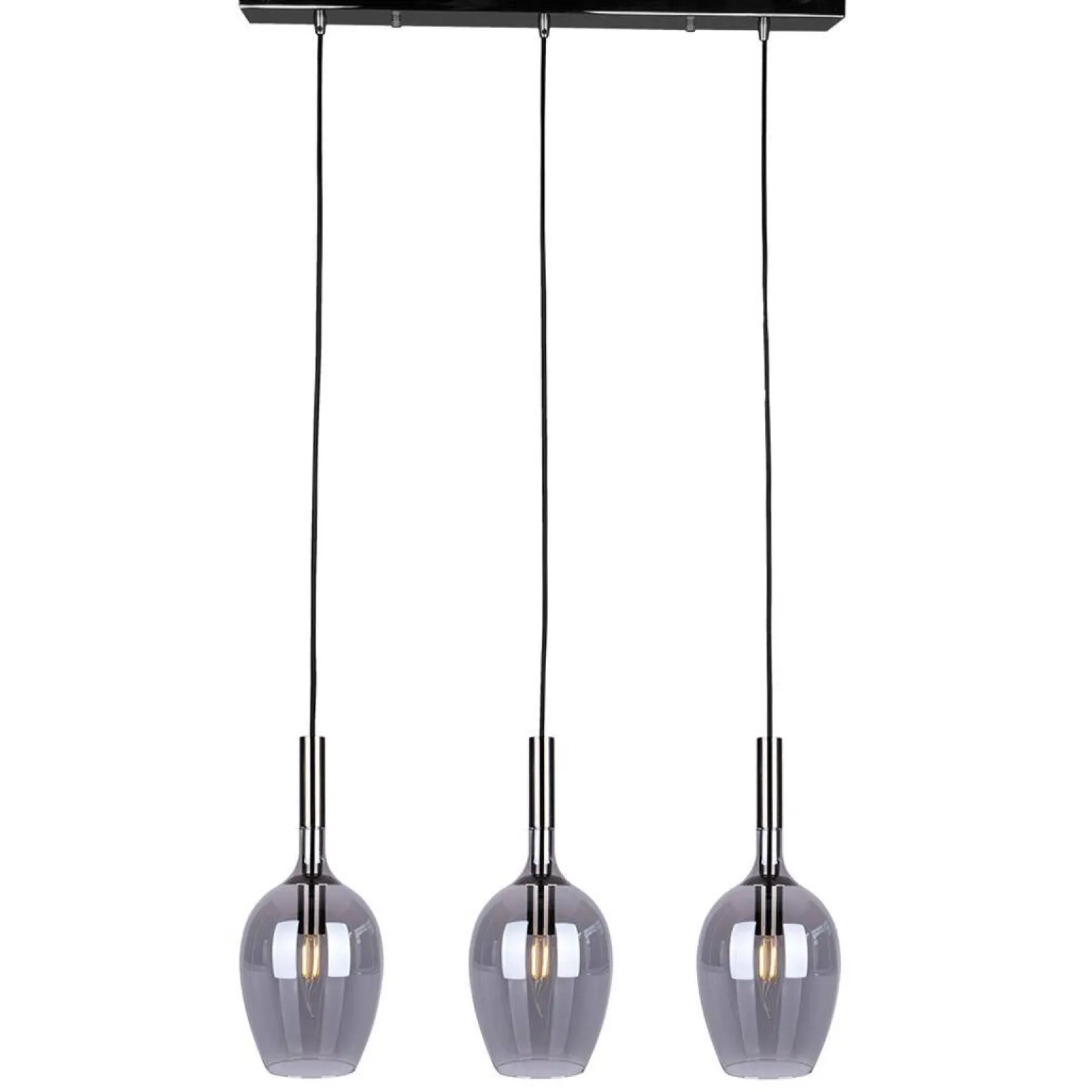Lampa wisząca LUGANO SMOKED 3 (ML8814) - Milagro