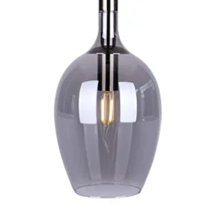 Lampa wisząca LUGANO SMOKED 3 (ML8814) - Milagro
