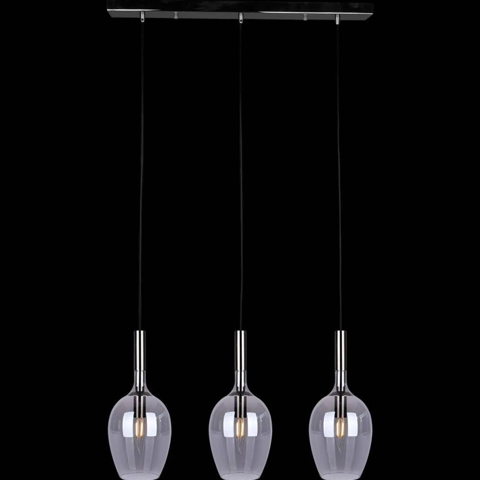 Lampa wisząca LUGANO SMOKED 3 (ML8814) - Milagro