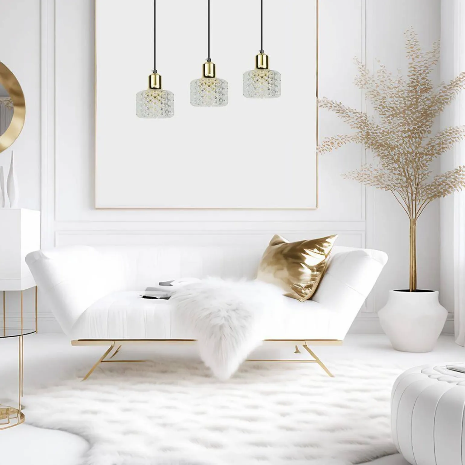 Lampa wisząca LUMI 3 (ML9748) - Milagro