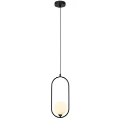 Lampa Wisząca Lupus (PND-3965-1-BK) - Italux