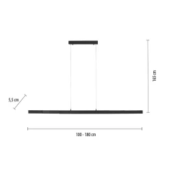 Lampa wisząca LUZI (11660-13) - Paul Neuhaus