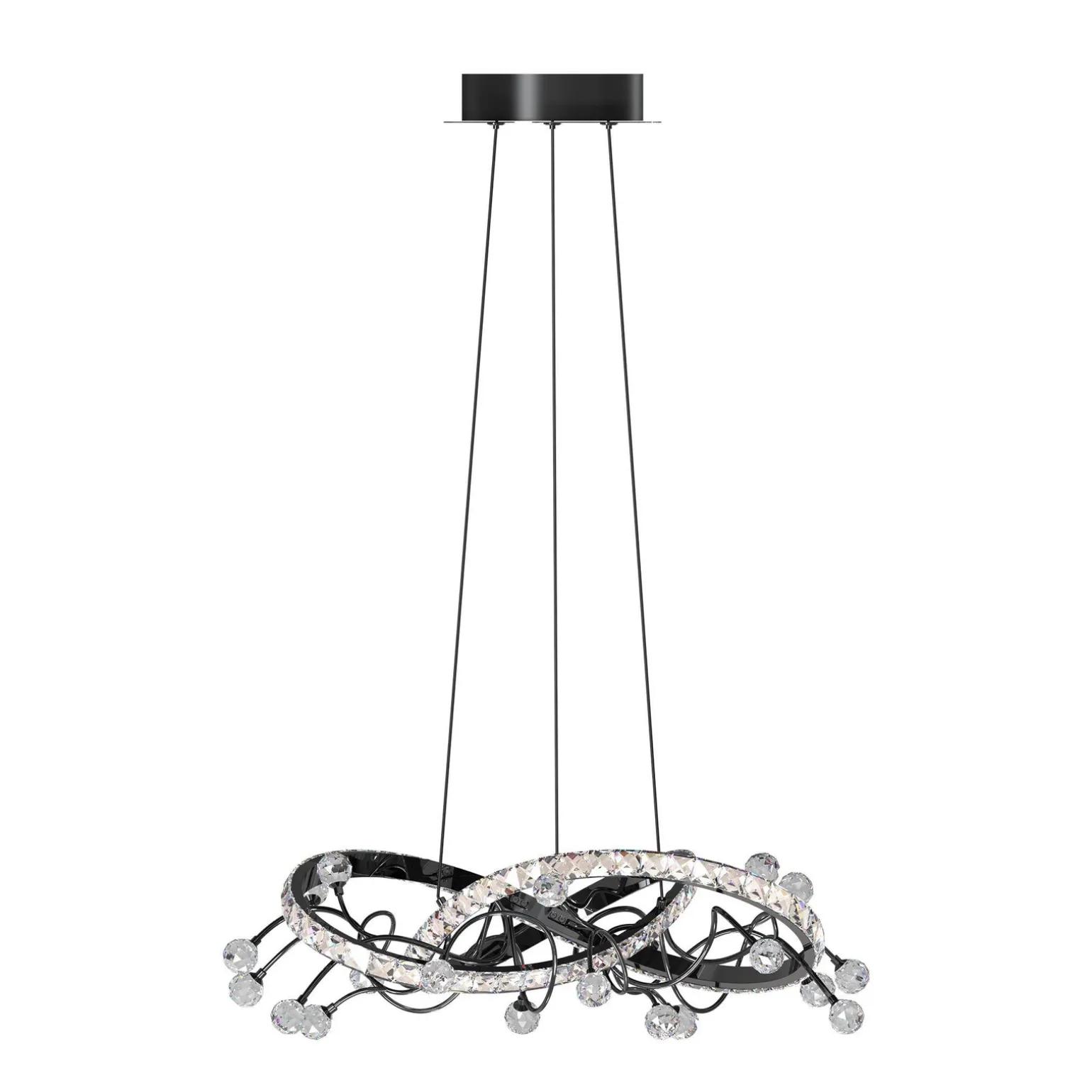 Lampa wisząca MAIA czarna (MD3481-1S-3BCT) - Zuma Line