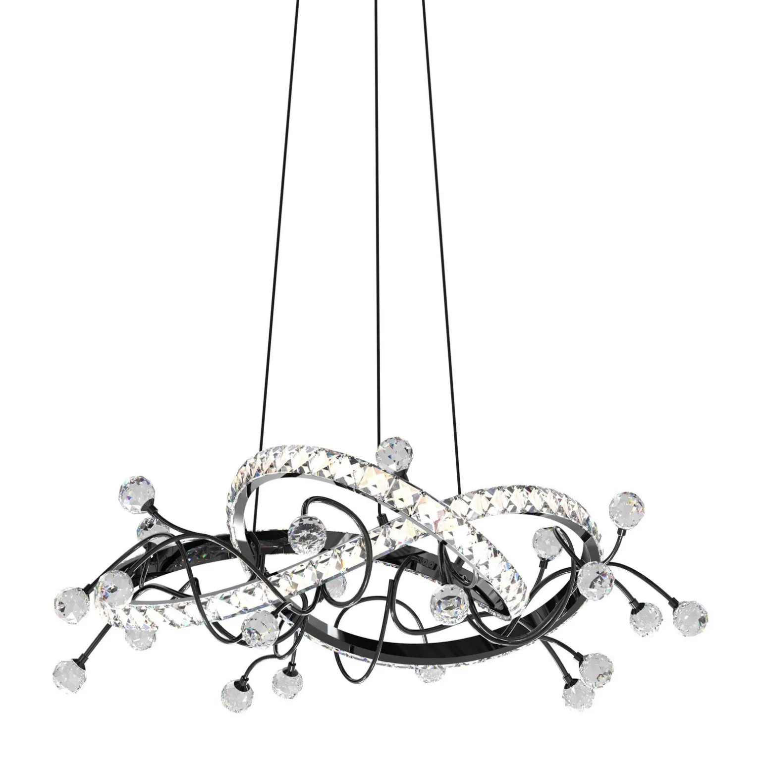 Lampa wisząca MAIA czarna (MD3481-1S-3BCT) - Zuma Line