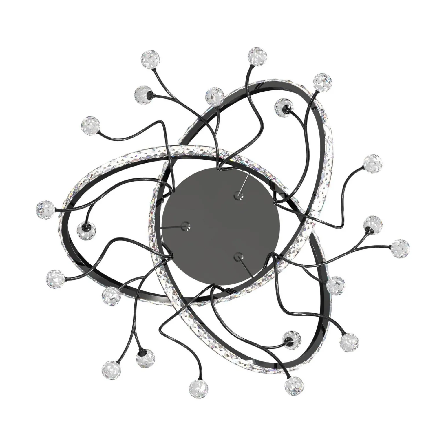 Lampa wisząca MAIA czarna (MD3481-1S-3BCT) - Zuma Line