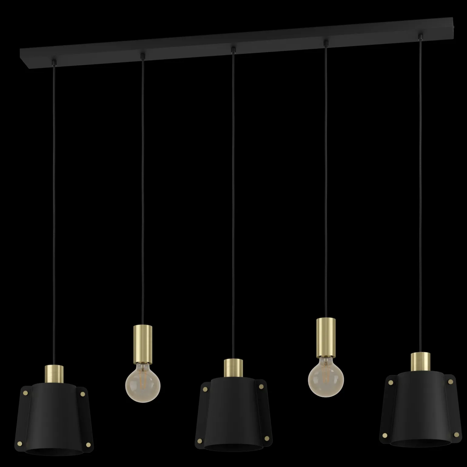 Lampa wisząca MAJAGUA czarna (390115) - EGLO