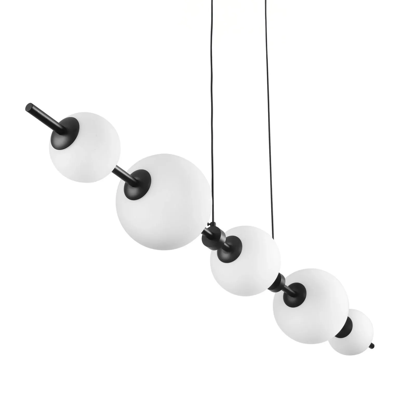 Lampa wisząca MILA czarna 140 cm (ST-CP241222-5L) - Step into Design