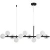 Lampa wisząca MINI MOON czarna 100 cm (ST-8118P-11 black) - Step into Design