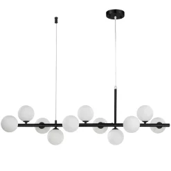 Lampa wisząca MINI MOON czarna 100 cm (ST-8118P-11 black) - Step into Design