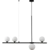 Lampa wisząca MODERNO czarna 80 cm (DN1506 black) - Step into Design