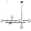Lampa wisząca MODERNO DUO czarna 100 cm (DN1507 black) - Step into Design