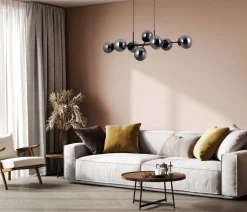 Lampa wisząca Molite (PND-1098-8-BL) - Italux