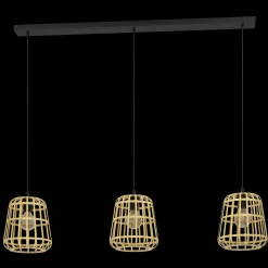 Lampa wisząca MONTEZUELO czarna (390153) - EGLO