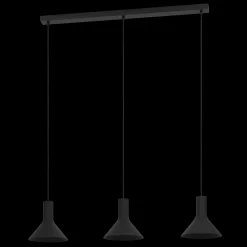 Lampa wisząca MORESCANA czarna (390219) - EGLO