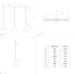 Lampa wisząca MORESCANA czarna (390219) - EGLO