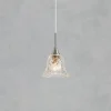 Lampa wisząca nad stół LUNA Pendant 1L Clear/Satin Nickel (109012) Markslojd