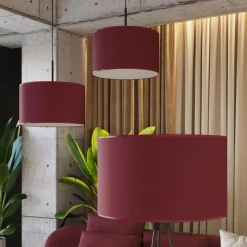 Lampa wisząca NEVIA burgund (SL.1852) - Sollux Lighting