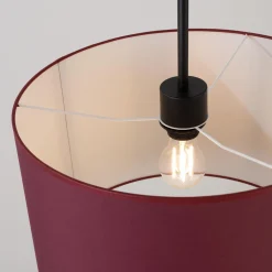 Lampa wisząca NEVIA burgund (SL.1852) - Sollux Lighting