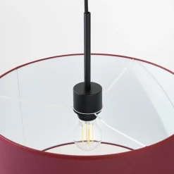 Lampa wisząca NEVIA burgund (SL.1852) - Sollux Lighting