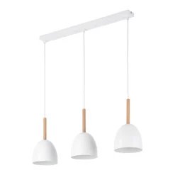 Lampa wisząca NORD 3 PŁ biała listwa (4869) - TK Lighting