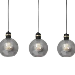 Lampa wisząca OMEGA BLACK / GOLD 3xE27 (MLP6531) - Milagro
